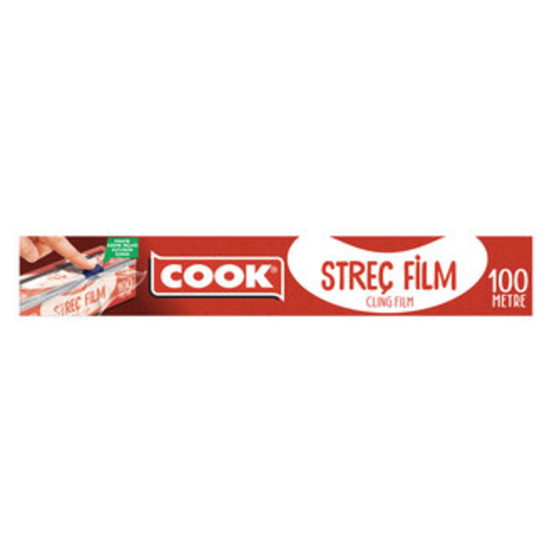 COOK STREÇ FİLM KESME BIÇAK HEDİYELİ 100M